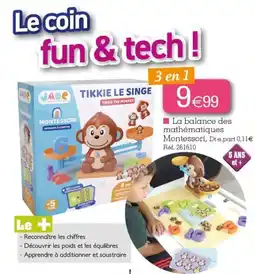 Kandy La balance des mathématiques Montessori offre