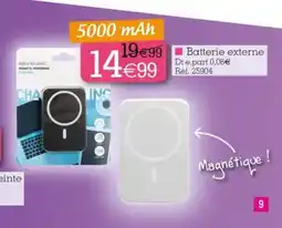 Kandy Batterie externe offre