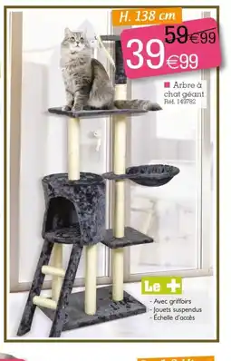 Kandy Arbre à chat géant offre