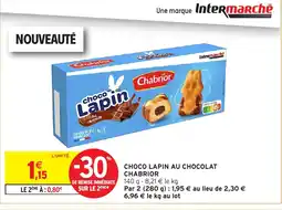 Intermarché Hyper Chabrior Choco lapin au chocolat offre