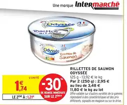 Intermarché Hyper Odyssée Rillettes de saumon offre