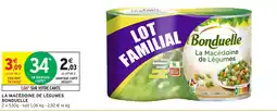 Intermarché Hyper Bonduelle La macédoine de légumes offre