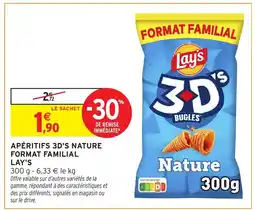 Intermarché Hyper Lay's Apéritifs 3d's nature format familial offre