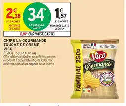 Intermarché Hyper Vico Chips la gourmande touche de crème offre