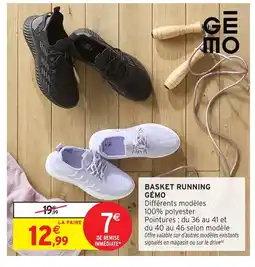 Intermarché Hyper Gemo Basket running offre