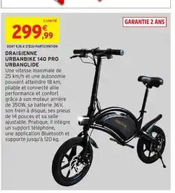 Intermarché Hyper Draisienne urbanbike 140 pro urbanglide offre