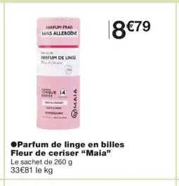 Monoprix MAIA Parfum de linge en billes Fleur de ceriser offre