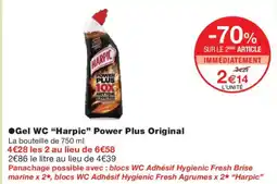 Monoprix HARPIC Gel WC Power Plus Original offre