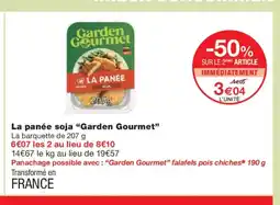 Monoprix GARDEN GOURMET La panée soja offre