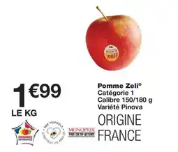 Monoprix Pomme Zeli offre