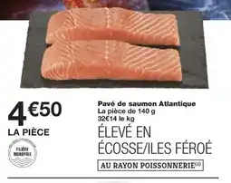 Monoprix Pavé de saumon Atlantique offre
