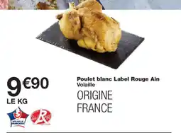 Monoprix Poulet blanc Label Rouge Ain Volaille offre