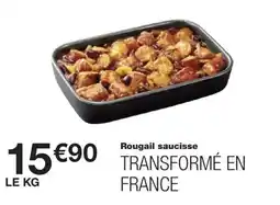 Monoprix Rougail saucisse offre