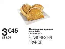 Monoprix Chausson aux pommes façon tatin offre