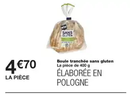 Monoprix Boule tranchée sans gluten offre