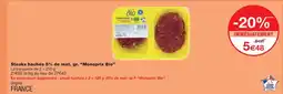 Monoprix MONOPRIX BIO Steaks hachés 5% de mat. gr. offre