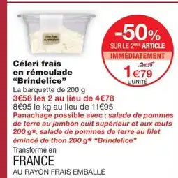Monoprix BRINDELICE Céleri frais en rémoulade offre