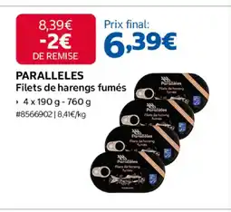 Costco PARALLELES Filets de harengs fumés offre