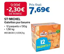 Costco ST-MICHEL Galettes pur beurre offre