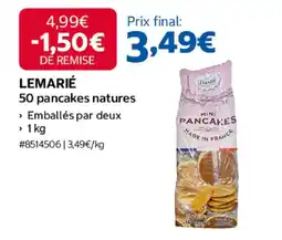 Costco LEMARIÉ 50 pancakes natures offre