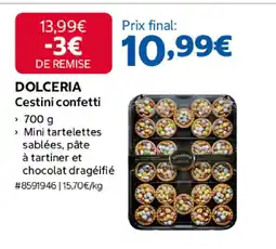 Costco DOLCERIA Cestini confetti offre