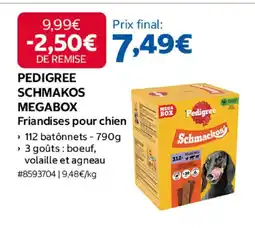 Costco PEDIGREE SCHMAKOS MEGABOX Friandises pour chien offre