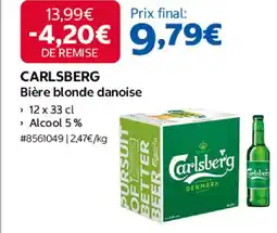 Costco CARLSBERG Bière blonde danoise offre