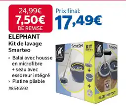 Costco ELEPHANT Kit de lavage Smarteo offre