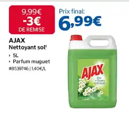 Costco AJAX Nettoyant sol offre