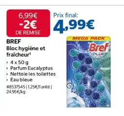 Costco BREF Bloc hygiène et fraîcheur offre