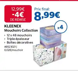 Costco KLEENEX Mouchoirs Collection offre