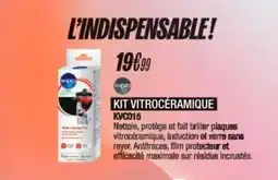 Blanc Brun WPRO Kit vitrocéramique kvc015 offre