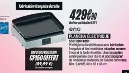 Blanc Brun Plancha électrique offre