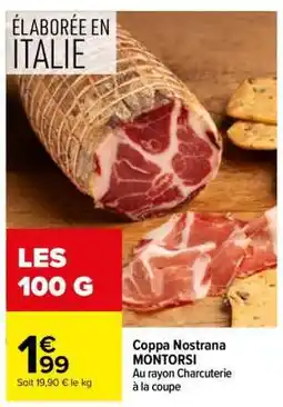 Carrefour Coppa Nostrana MONTORSI offre