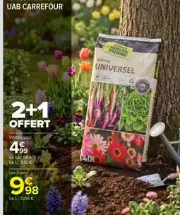 Carrefour Market Terreau universel offre