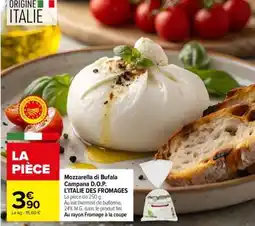Carrefour Mozzarella di Bufala Campana D.O.P offre