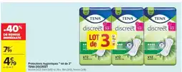 Carrefour Market TENA DISCREET offre
