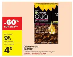 Carrefour Market Coloration Olia offre