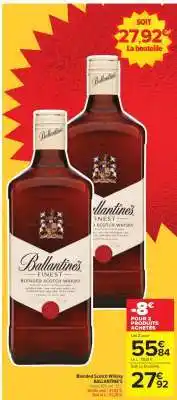 Carrefour BALLANTINE'S FINEST Blended Scotch Whisky offre