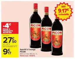 Carrefour APÉRITIF À L'ORANGE PICON offre
