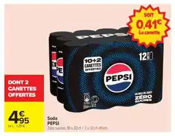 Carrefour Soda 'Pepsi' offre