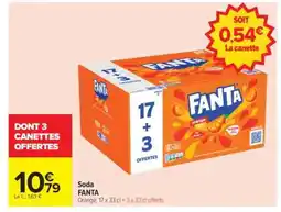 Carrefour FANTA offre