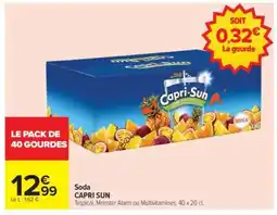 Carrefour CAPRI SUN offre