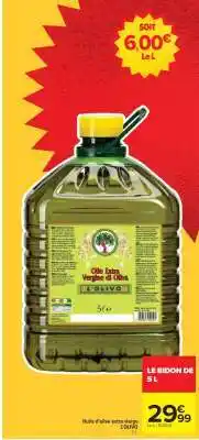 Carrefour Huile d'olive extra vierge offre