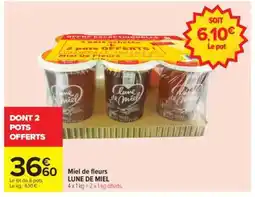 Carrefour Miel de Fleurs Lune de Miel offre