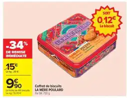 Carrefour Coffret de Biscuits 'La Mère Poulard' offre