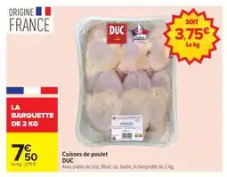 Carrefour Cuisses De Poulet Duc offre