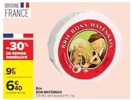 Carrefour Brie BON MAYENNAIS offre