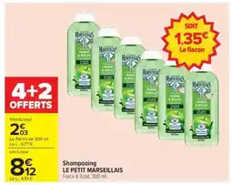 Carrefour Shampooing Le Petit Marseillais offre