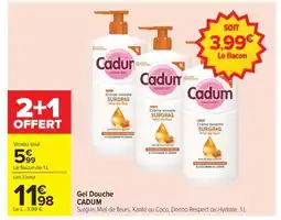 Carrefour Gel Douche Cadum offre